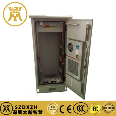 32U Outdoor Telekom Schrank kundenspezifische Outdoor Power Gehäuse mit 19-Zoll-Rack PDU und Kühlung
