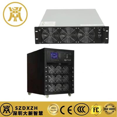 IP20 Hochfrequenz-UPS Erweiterbare modulare Online-UPS 30k Kapazität mit 5,7 &quot;LCD