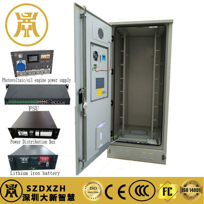 40U Outdoor Power Cabinet Integrierte Zell-Standort-Kabine mit Korrektur-System UPS