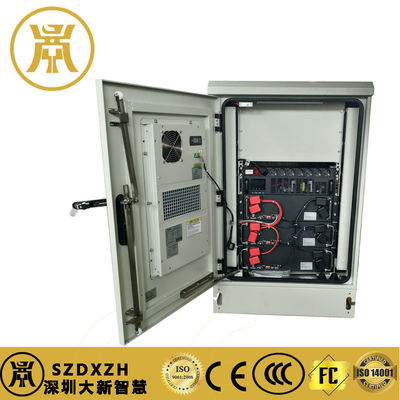 3kva Outdoor UPS Gehäuse IP55 Lifepo4 Batterie Schrank 48V mit 3pcs Batterie und Klimaanlage