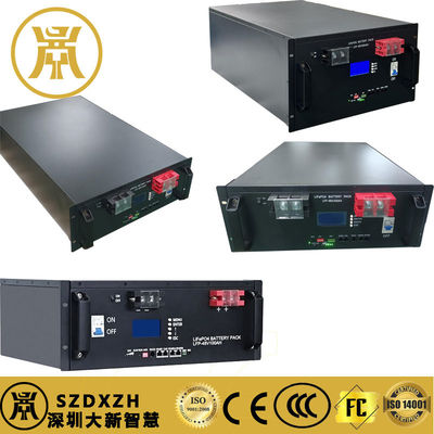 Schwarze Lithiumbatterie 19 Zoll Lithium-Eisen-Batterie 150AH