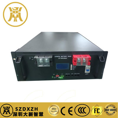 IP20 Lithium-Eisenphosphatbatterie 150AH Rack Mount 48v Batterie eingebaut in die Lüftung
