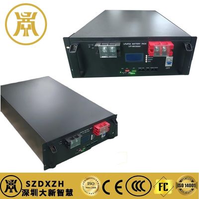Rack Mount 48VDC Batterie 7200Wh Lithium-Ionen-Batteriepaket für Solarenergie-Speichersystem