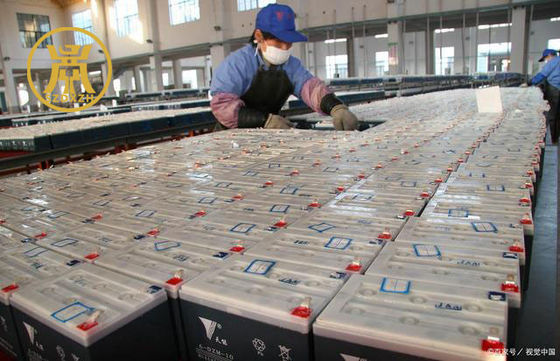 Zuhause Blei-Säure-Batterie Langlebigkeit 12V 17Ah-Batterie mit eingebautem Lüftungssystem