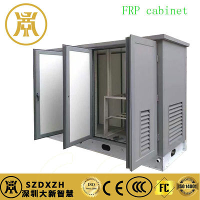2 Abteilungen Außenstromschrank IP55 Backup Batterie Schrank mit Kühlung