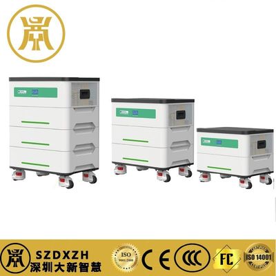 10kWh / 5kW Stapelbare LiFePO4 Batterie IP51 Stapelbare Batteriepackung